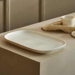 MOON Piatto Bianco|CASA Outlet