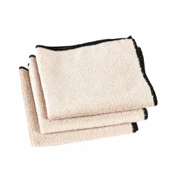 MULTI Panno In Microfibra Set Di 3 Nero|CASA New