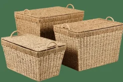 MYKONOS Baule M Naturale|CASA New