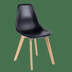 NEW MATS Sedia Da Pranzo Nero|CASA Clearance