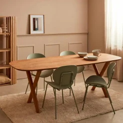 NEW OAK Gamba Del Tavolo Nero|CASA New