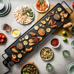 NEW PLANCHA Griglia XXXL Nero|CASA New