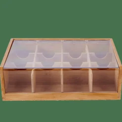 PANDA Scatola Per Tè 12 Scomp. Naturale|CASA Discount