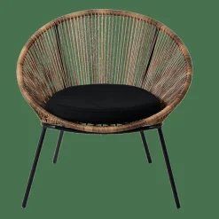 PAPAYO Sedia Lounge Con Cuscino Naturale|CASA Sale