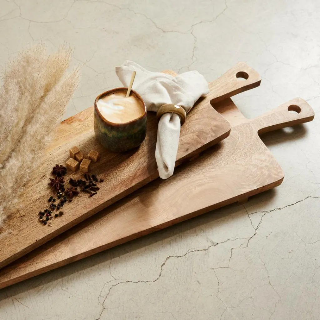 PURE LUXURY Tagliere Da Portata Naturale|CASA Clearance