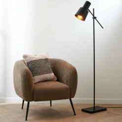 RAMON Lampada Da Terra Nero Opaco|CASA Best