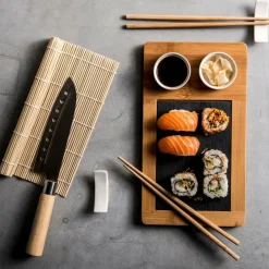 SAMOURAI Set Per Sushi 10 Pezzi Naturale|CASA Online