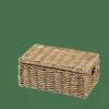 SEAGRASS Cesto Portatutto S Con Coperchio Naturale|CASA New