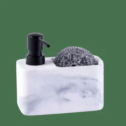 SHADOW Dispenser Sapone Con Spugna Nero, Bianco|CASA Clearance