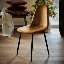 SILKE Sedia Da Tavolo Caramello|CASA Sale