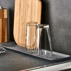 SINK Tappeto Scolapiatti Grigio|CASA Clearance