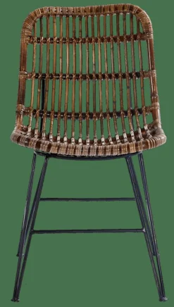 SUMATRA Sedia Da Pranzo Nero, Marrone|CASA Sale