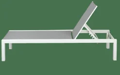 SYDNEY Lettino Bianco|CASA Hot