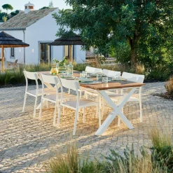 TEAK LUXE Lettino Naturale|CASA Sale