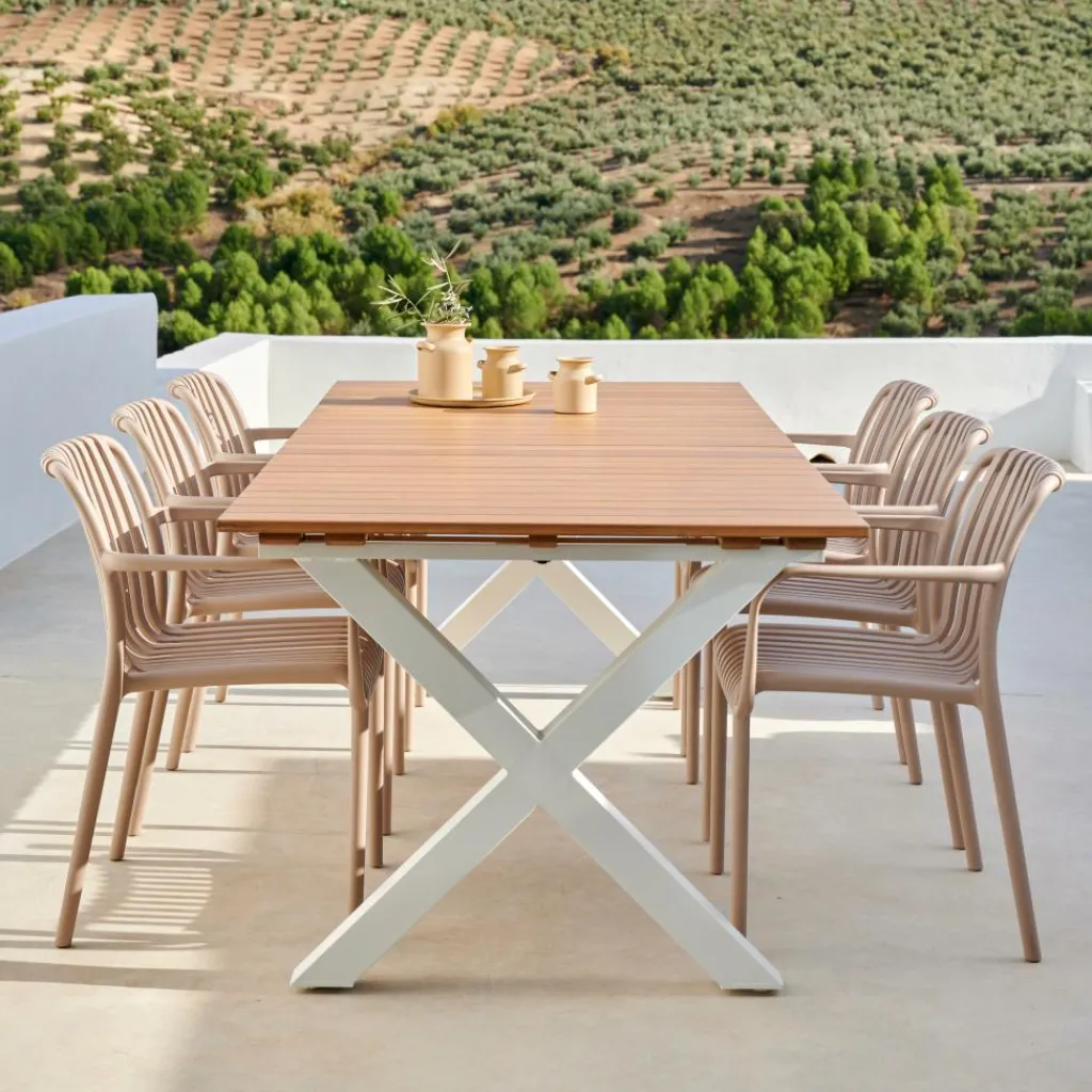 TEAK LUXE Lettino Naturale|CASA Sale