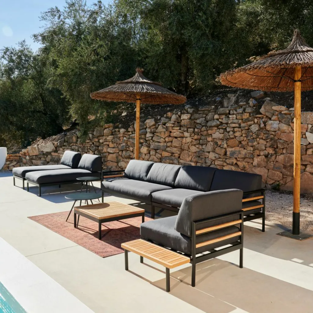 TEAK LUXE Lettino Naturale|CASA Sale