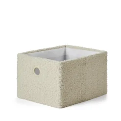 TEDDY Cesto Pieghevole Bianco Antico|CASA Sale