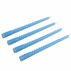 TWIST Candele Intrecciate Set Di 4 Rosa|CASA Best