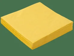 UNI Set Di 20 Tovaglioli Ocra|CASA Discount