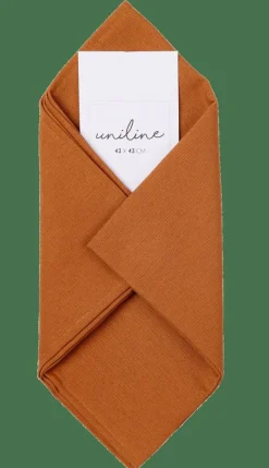 UNILINE Tovagliolo Marrone|CASA