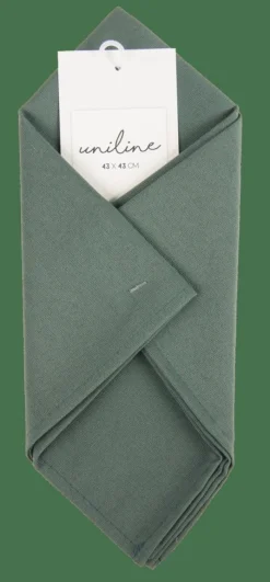 UNILINE Tovagliolo Verde Scuro|CASA
