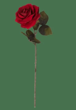 VELVET Fiore Artificiale Rosso|CASA Best