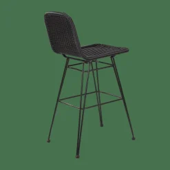 VIENNA Sedia Da Bar Nero|CASA Online