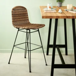 VIENNA Sedia Da Bar Naturale|CASA Clearance