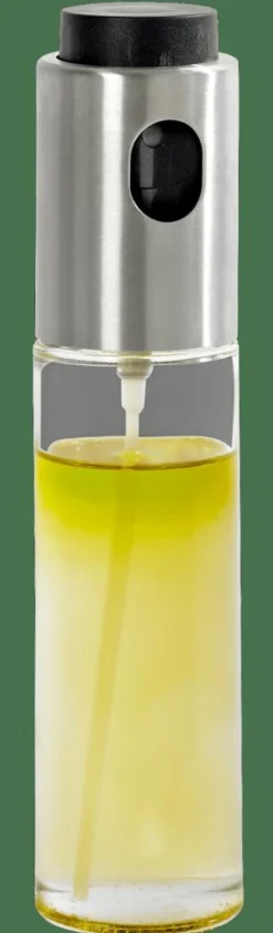VINAIGRE Vaporizzatore Olio O Aceto Nero, Argentato, Trasparente|CASA
