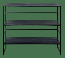 XAVIER Scaffale Da Parete Nero|CASA Discount