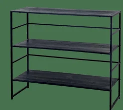 XAVIER Scaffale Da Parete Nero|CASA Discount