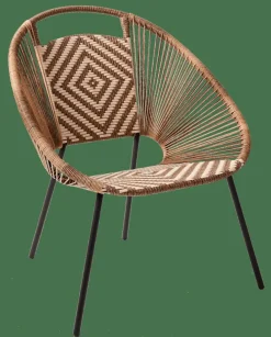 YUMA Sedia Lounge Naturale|CASA New